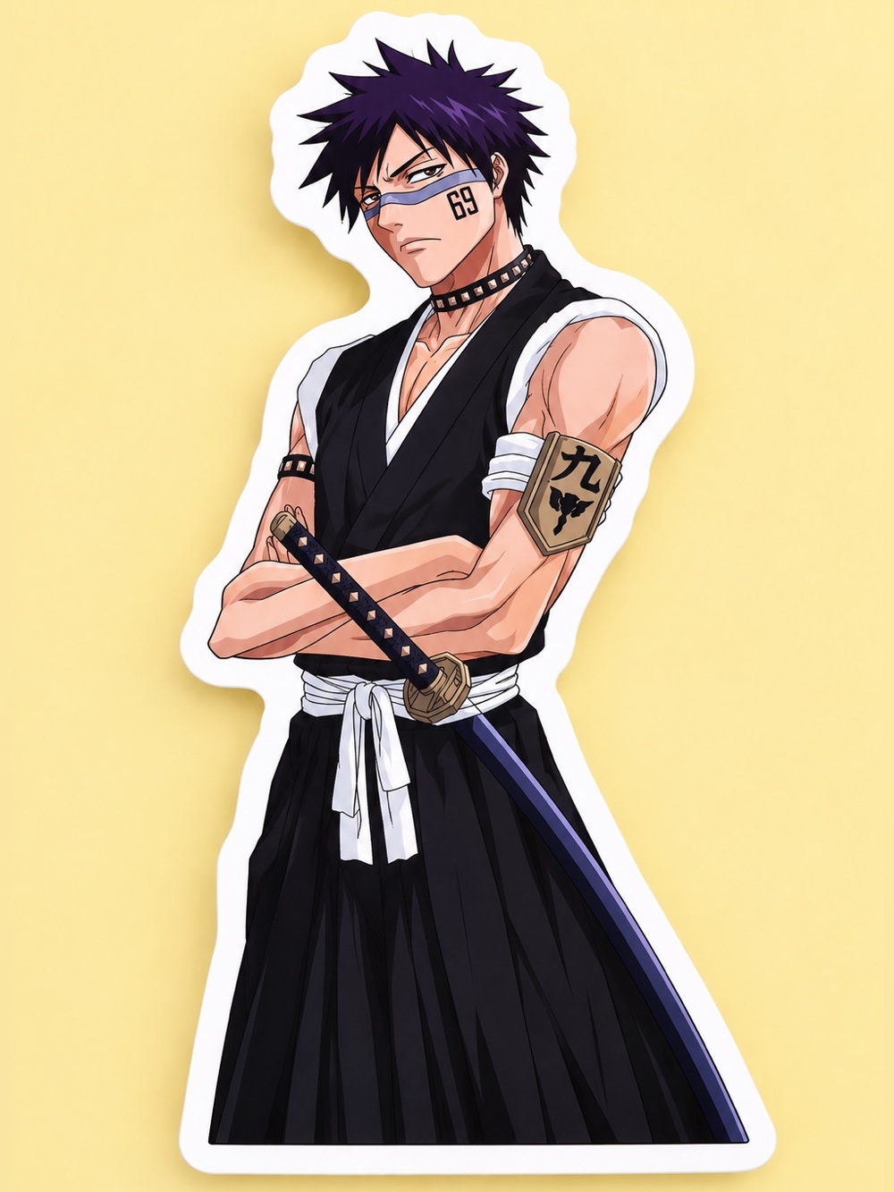 Shūhei Hisagi | Bleach | Anime Vinyl Sticker